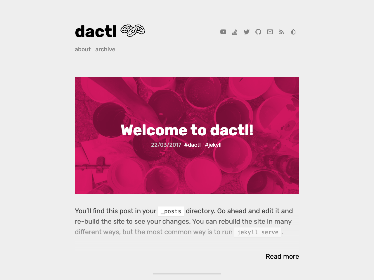 dactl screenshot