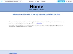 Localization App Starter screenshot