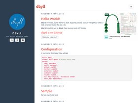 Dbyll screenshot