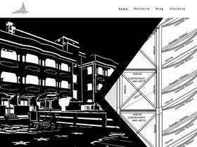 Gatsby Contentful Blog and Portfolio screenshot